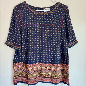 Holding Horses Anthropologie Top Sz 8